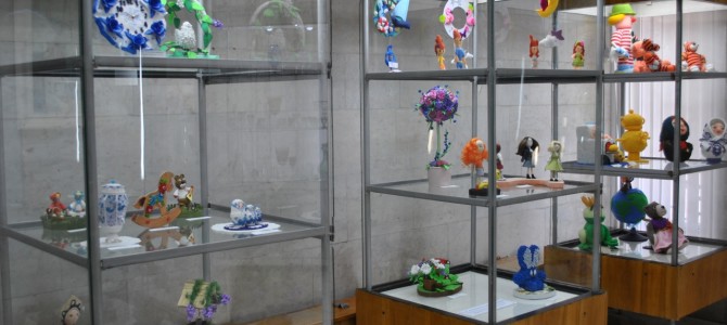 В Музее стекла и хрусталя начала свою работу выставка Дома детского творчества