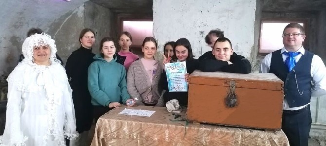 Дом Бахметевых-Оболенских посетили учащиеся школы села Базарная Кеньша.