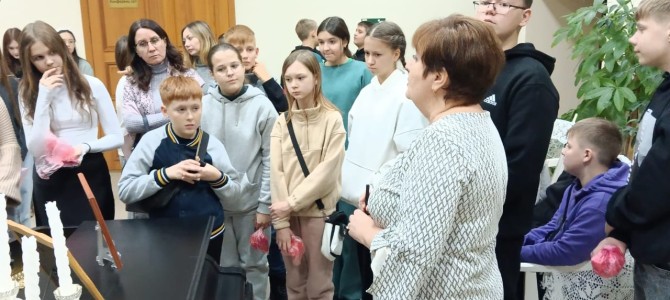 В пятницу гости из Саранска посетили дом- усадьбу Бахметевых- Оболенских